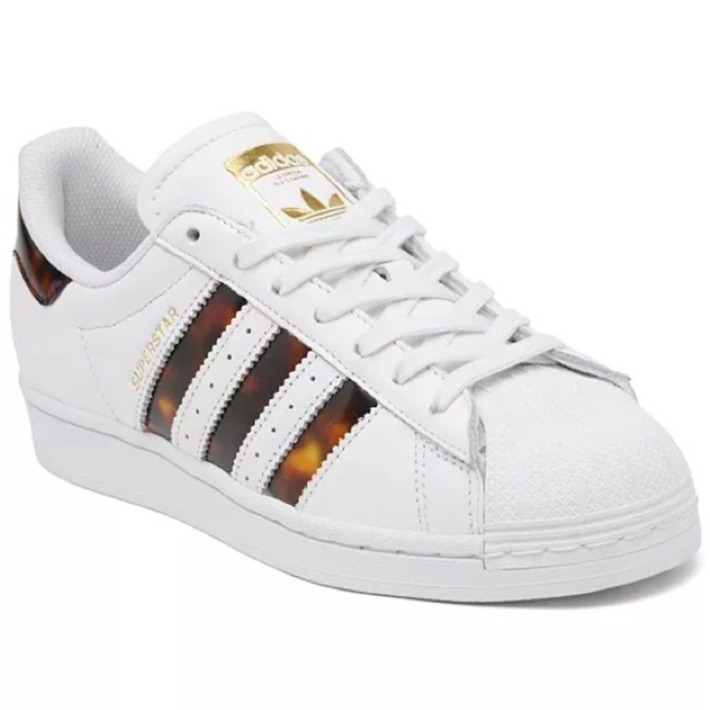 Tortoiseshell Adidas Superstar Sneakers W9
